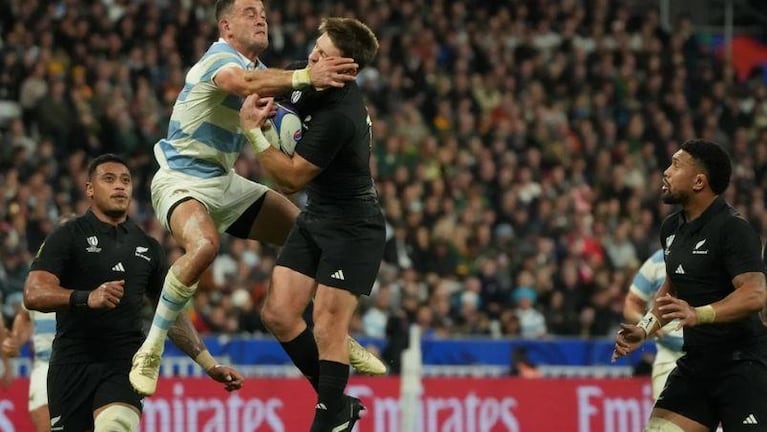 Los Pumas cayeron ante el poderío de los All Blacks en el Mundial de Rugby