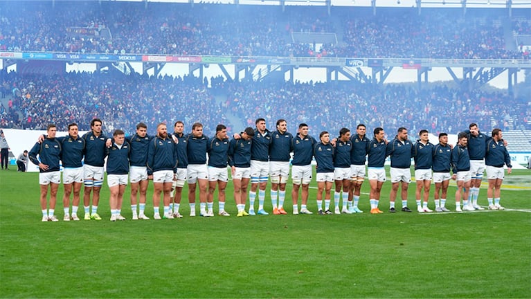 Los Pumas se miden ante Escocia en el Kempes.