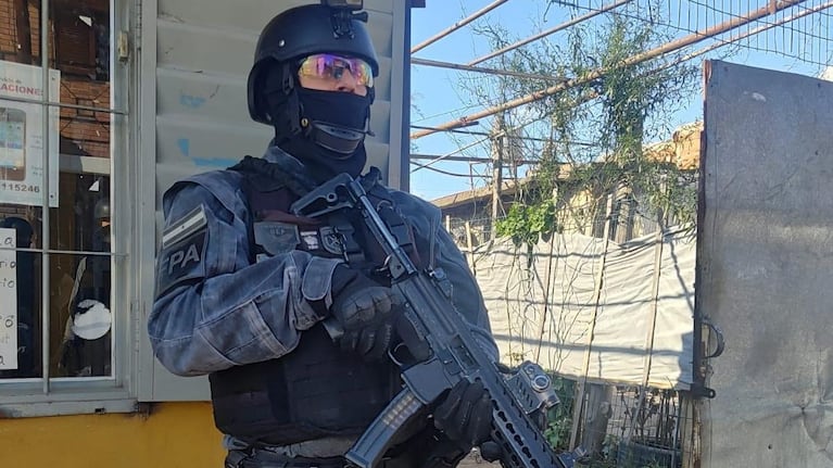 Los puntos de venta estaban todos en una cuadra a la redonda.