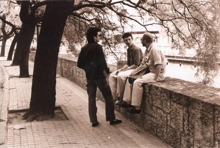 Los Redondos en La Cañada en su primera visita a Córdoba, en el año 1987.