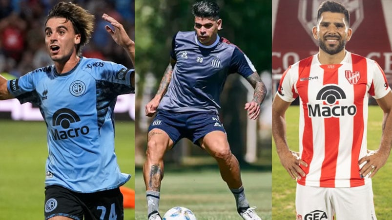 Los refuerzos de Belgrano, Talleres e Instituto.