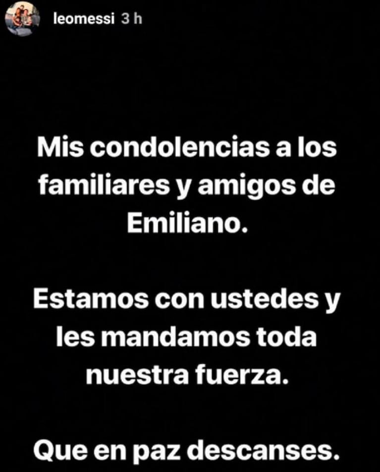 Los sentidos mensajes de Messi y Dybala por la muerte de Emiliano Sala