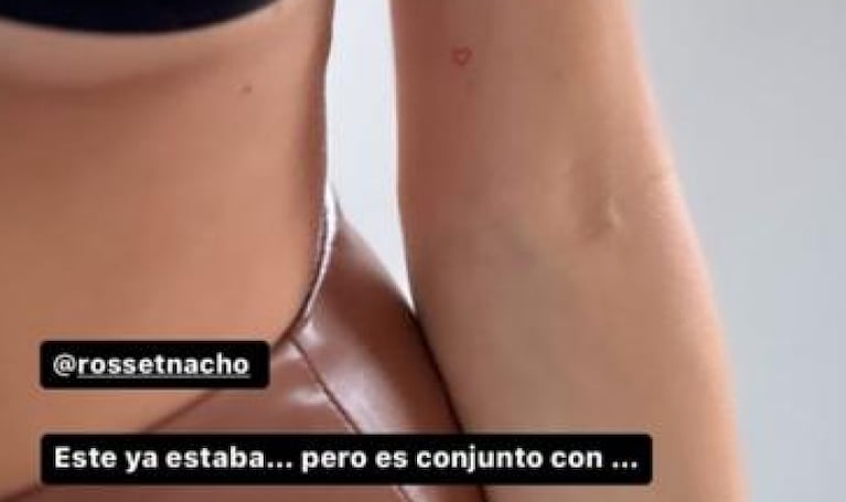 Los significados de los tatuajes que se hizo Noelia Marzol por su familia