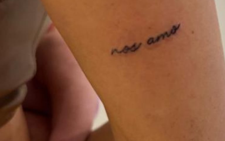 Los significados de los tatuajes que se hizo Noelia Marzol por su familia