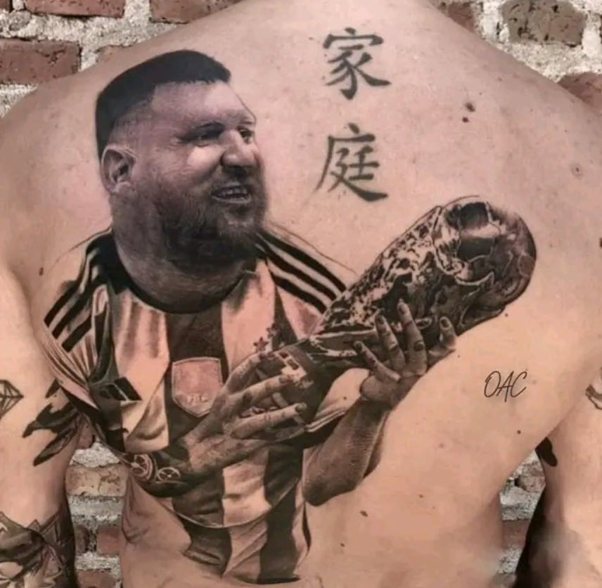 Los tatuajes más polémicos de los hinchas.