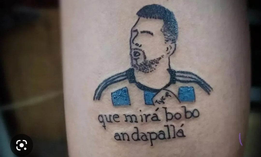 Los tatuajes más polémicos de los hinchas.