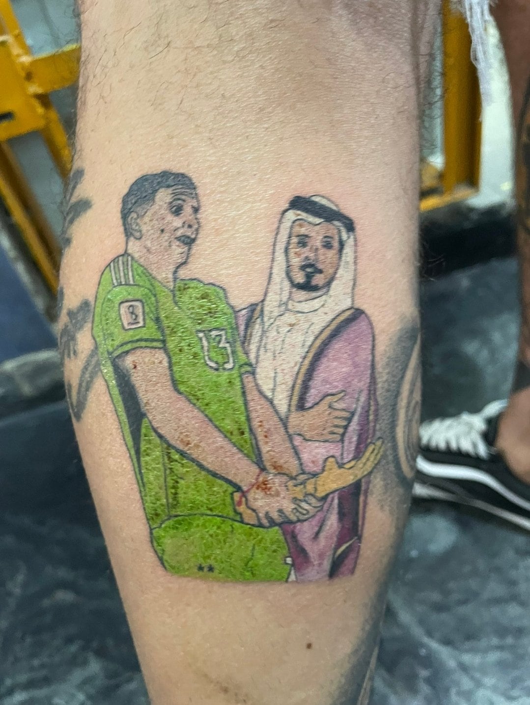 Los tatuajes más polémicos de los hinchas.