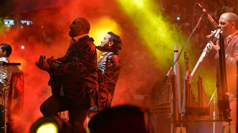 Los Tekis dijeron presente en la quinta noche de Jesús María. Foto: Luciano Casalla/ElDoce,tv