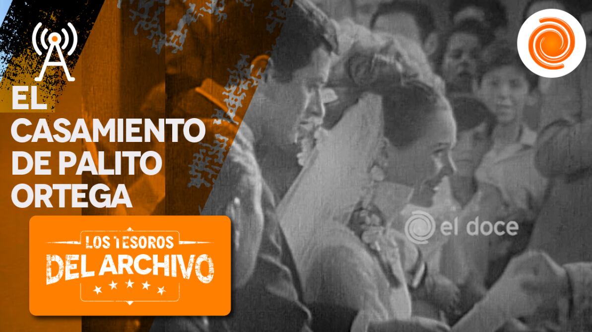 Los tesoros del archivo: el casamiento de Palito Ortega