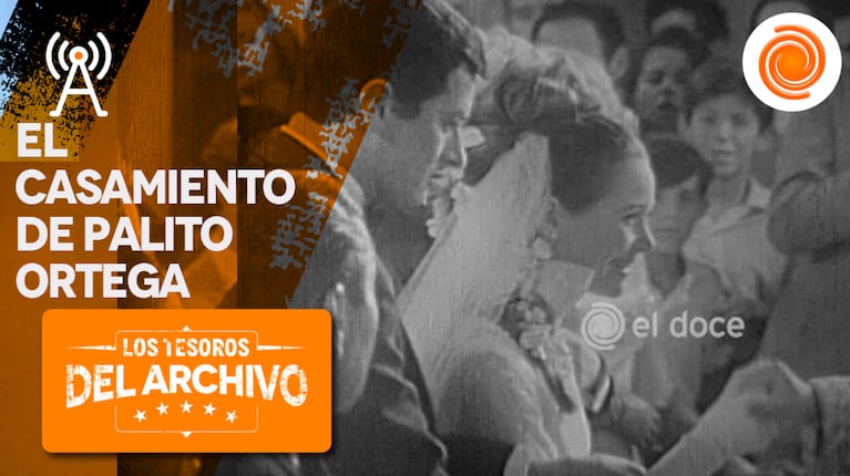 Los tesoros del archivo: el casamiento de Palito Ortega