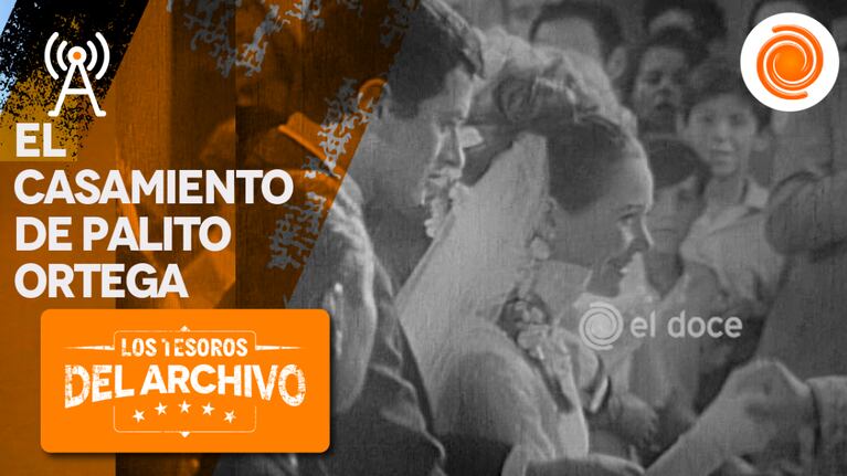 Los tesoros del archivo: el casamiento de Palito Ortega