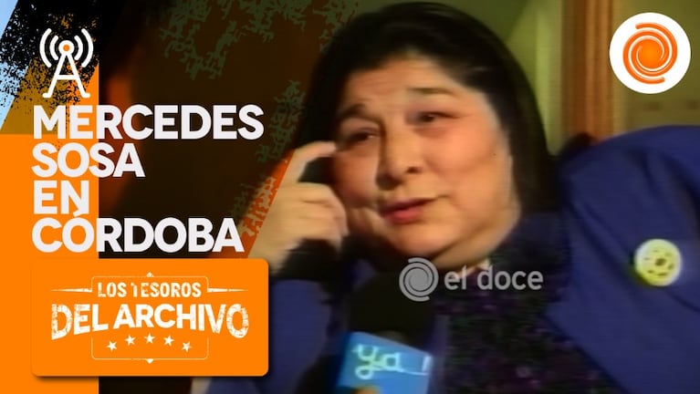 Los Tesoros del Archivo: Mercedes Sosa en Córdoba