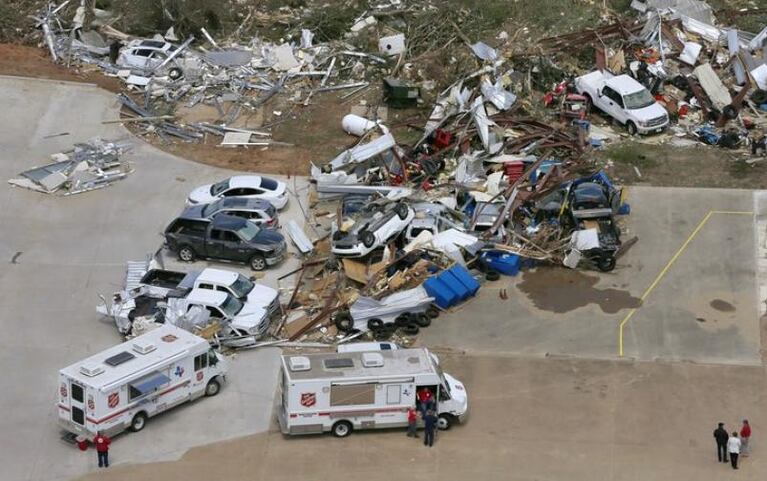 Los tornados provocaron muertes y destrozos en Texas