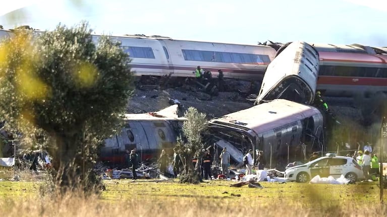 Los trenes chocaron a la altura de Toledo.