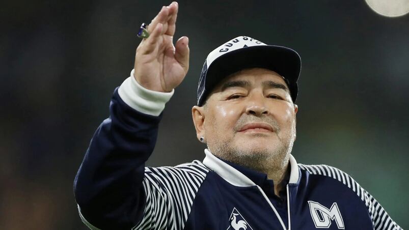 Los últimos días Diego Maradona. 