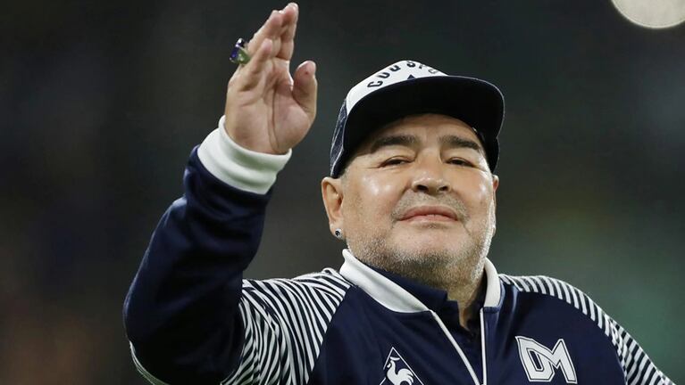 Los últimos días Diego Maradona. 