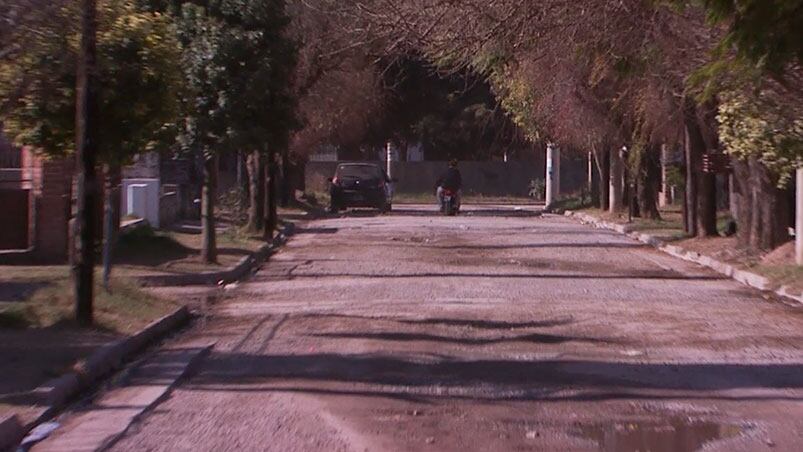 Los vecinos advierten por los repetidos asaltos en Barrio Liceo Sección III.