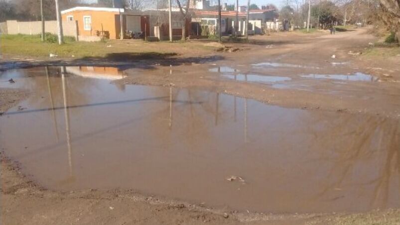 Los vecinos ni siquiera pueden acceder a sus viviendas.