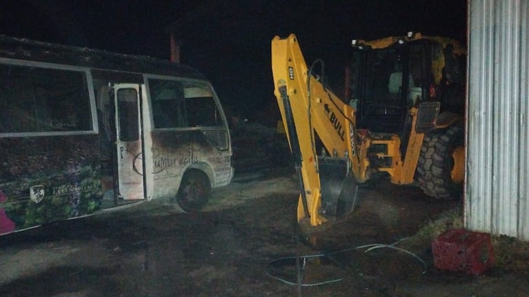 Los vehículos estaban en un galpón municipal de La Cumbrecita.