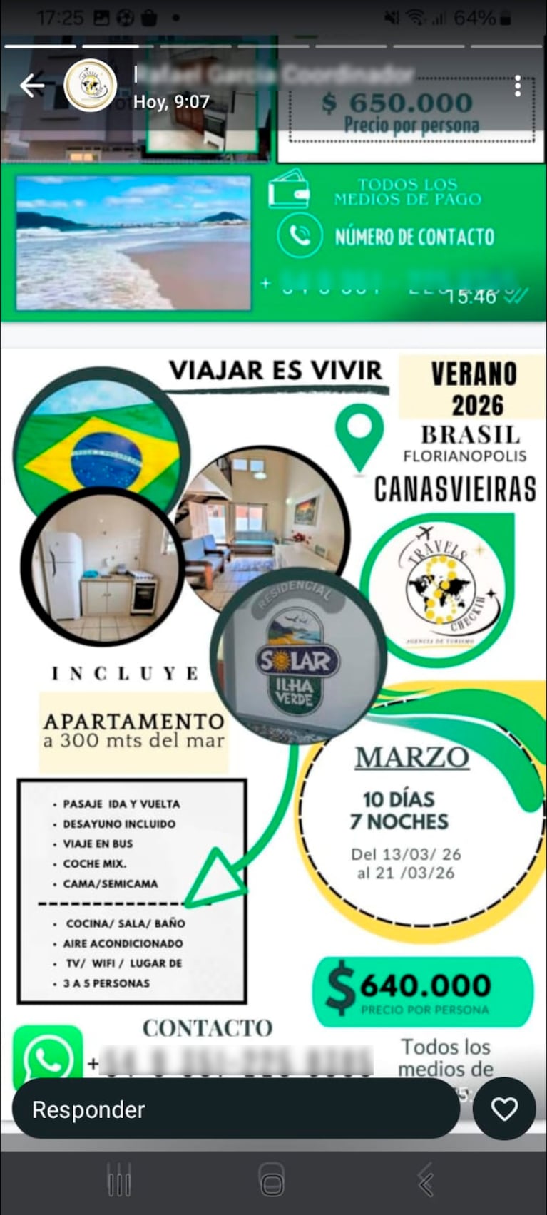 Los viajes promocionados que terminaron en estafas.