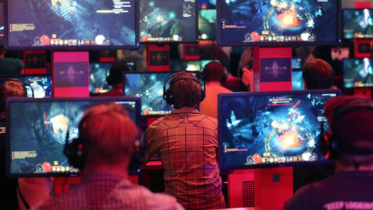 Los videojuegos mueven millones en el país. 