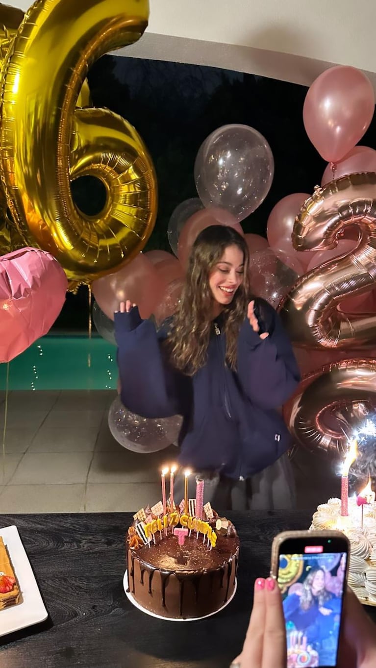 Los videos de Tini que son furor en el festejo de su cumpleaños