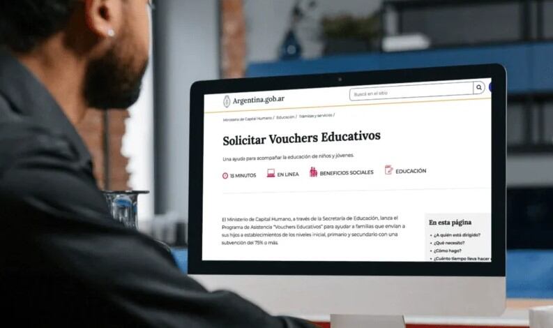 Los vouchers educativos ya tienen fecha de pago.