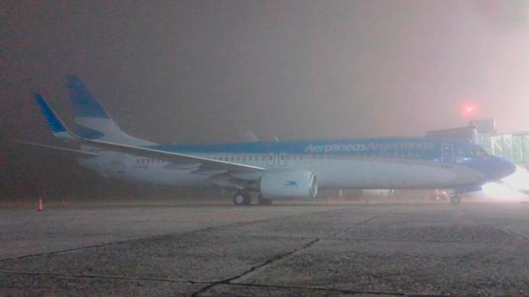 Los vuelos no salen ni llegan al aeropuerto de Córdoba.