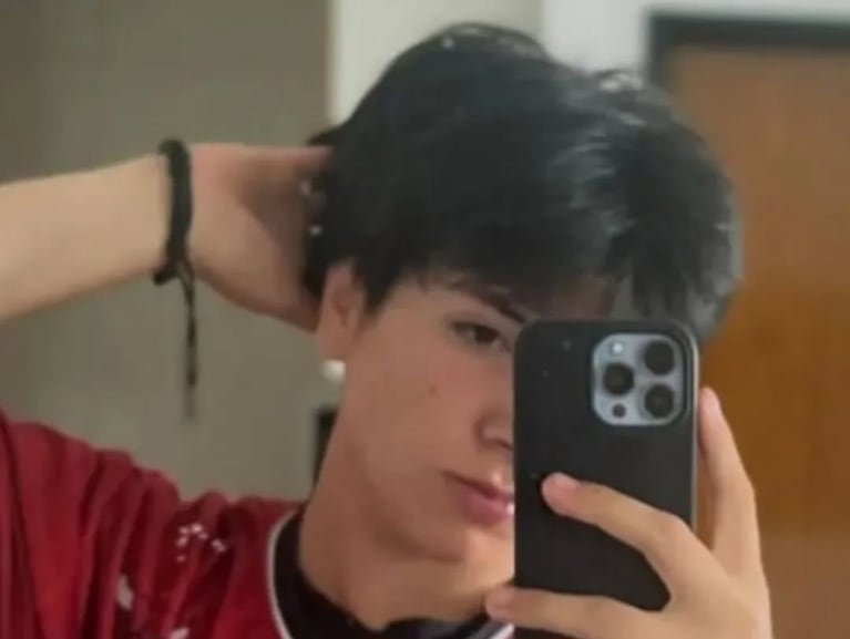 Luca, el joven de Río Cuarto, que murió a los 19 años.