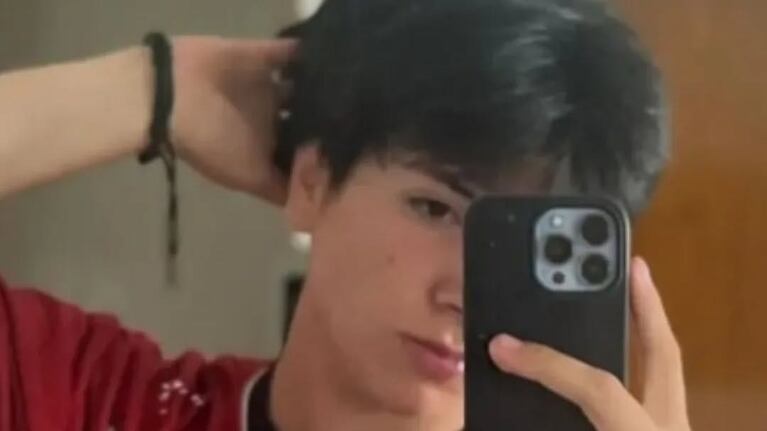 Luca, el joven de Río Cuarto, que murió a los 19 años.