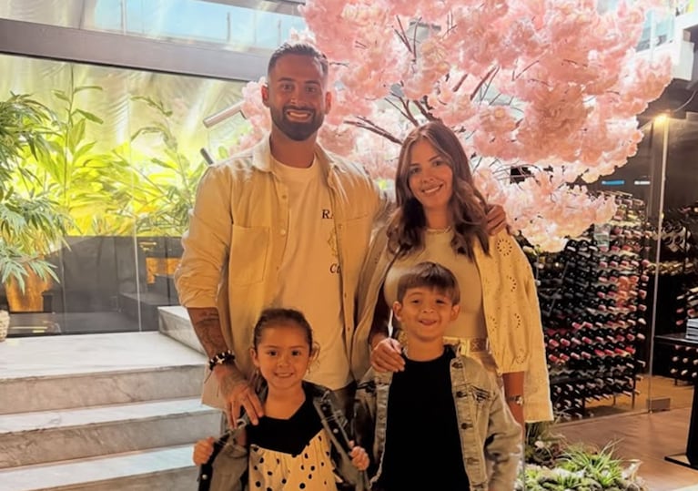 Luca Trejo y su familia