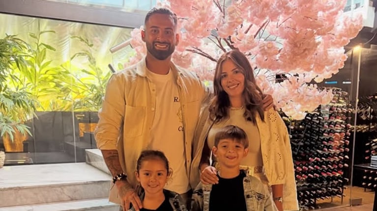 Luca Trejo y su familia