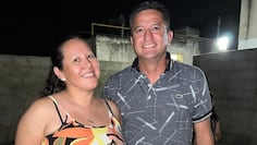 Lucas Belén chocó a la pareja que iba en un Clio.