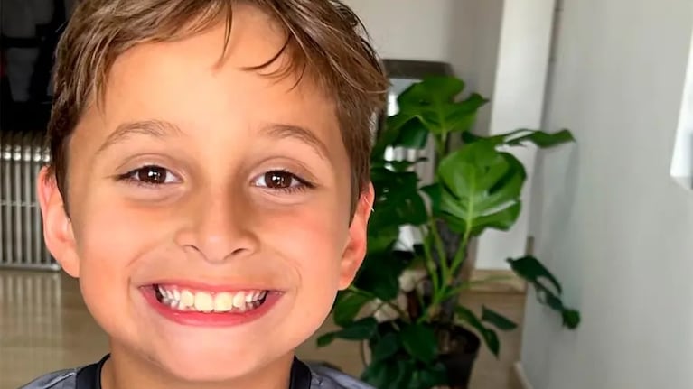 Lucas Gamez, el nene de 8 años desaparecido en Venezuela.
