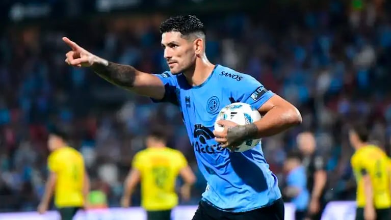 Lucas Passerini es baja en Belgrano por un desgarro.