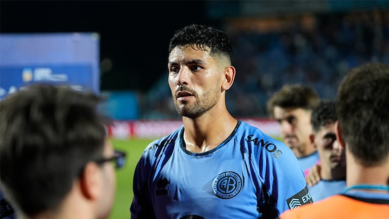 Lucas Passerini sufrió un desgarro y es baja en Belgrano.