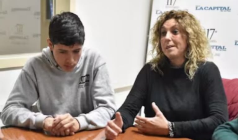 Lucas Ruiz es el hijo más grande de la mujer que están en la mira de la Justicia.