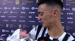 Lucas Suárez tuvo un 2022 muy difícil pero volvió y ahora está disfrutando del buen presente de Talleres. Foto y video: TNT Sports