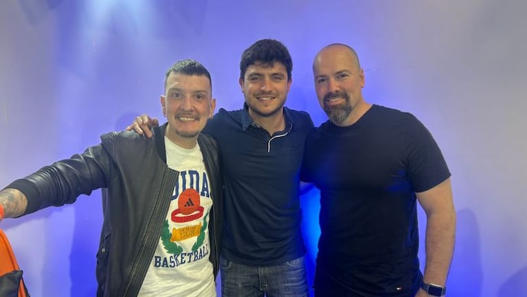 Lucho Pigliacampo y Mauri Cánovas pasaron por el streaming de Cuarteteando.
