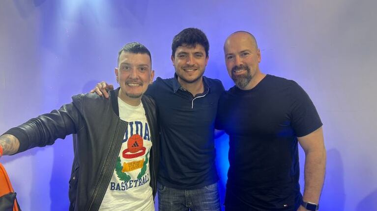 Lucho Pigliacampo y Mauri Cánovas pasaron por el streaming de Cuarteteando.