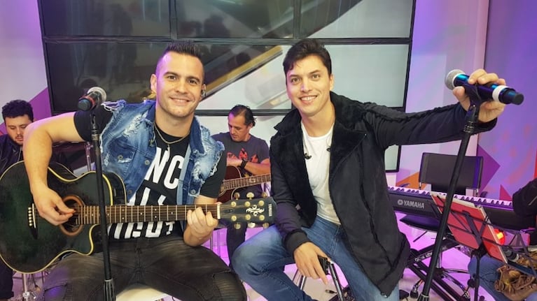 Lucho y Santi, primero en Cuarteteando.