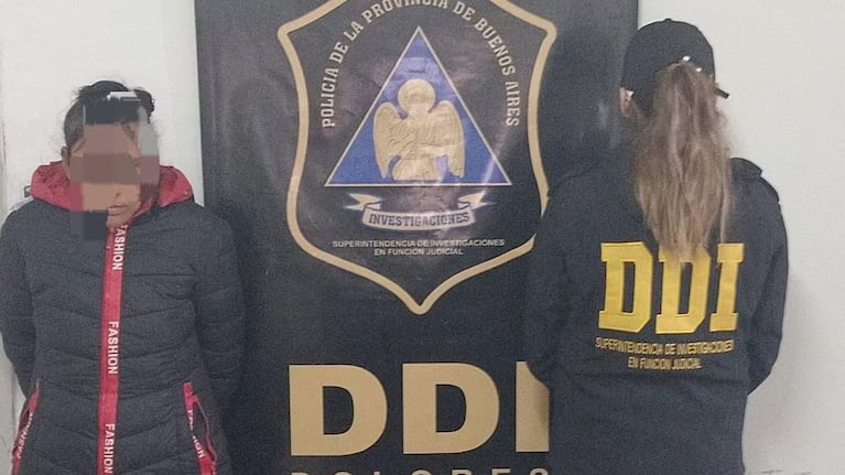 Lucía Sosa fue detenida en Villa Gesell.
