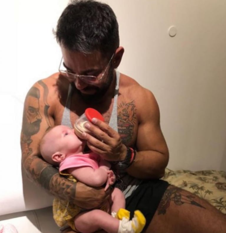 Luciana Salazar recordó a su mejor amigo con fotos junto a su hija Matilda