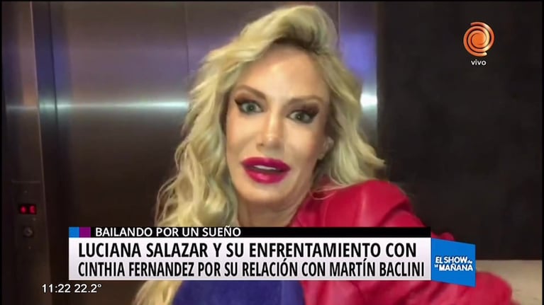 Luciana Salazar: "Yo no me meto en la relación de ellos"