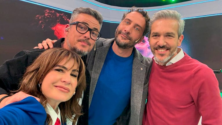 Luciano Cáceres en Seguimos en El Doce.