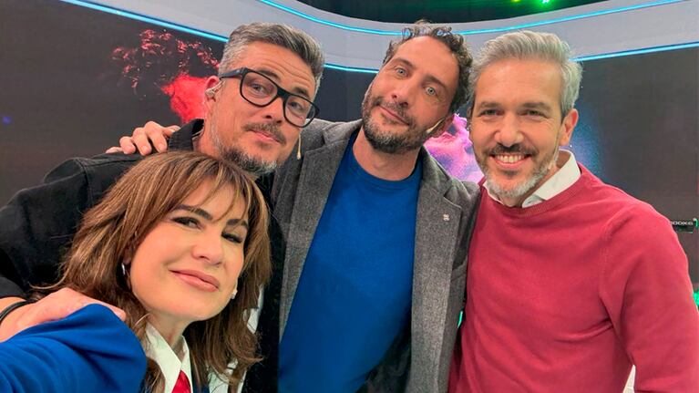Luciano Cáceres en Seguimos en El Doce.