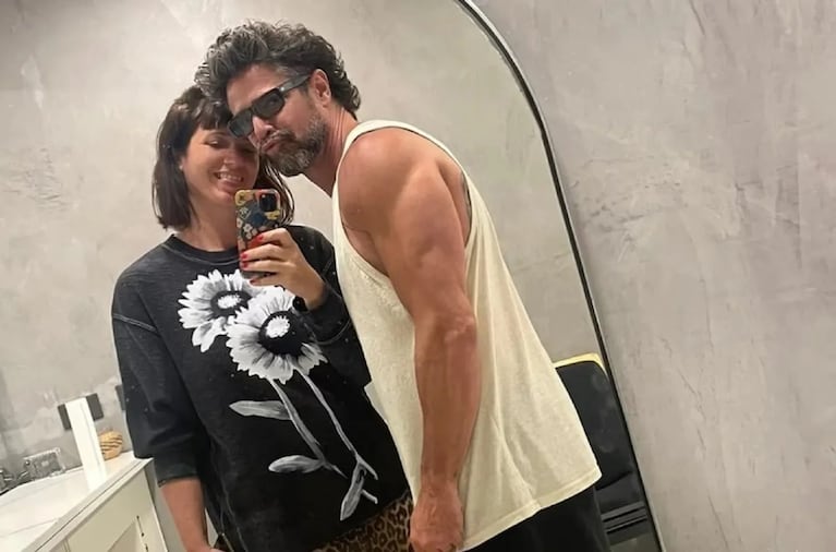 Luciano Castro y Griselda Siciliani salieron con sus hijas: las fotos de la familia ensamblada