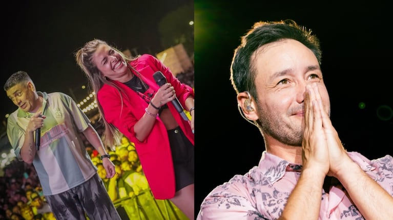 Luciano invitó a Euge a cantar y causó los celos de Kesito Pavón.