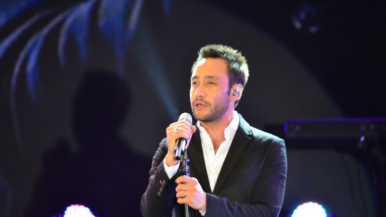 Luciano Pereyra cautivó a sus fanáticas en Jesús María. Foto: Francesco Trombetta / ElDoce.tv.