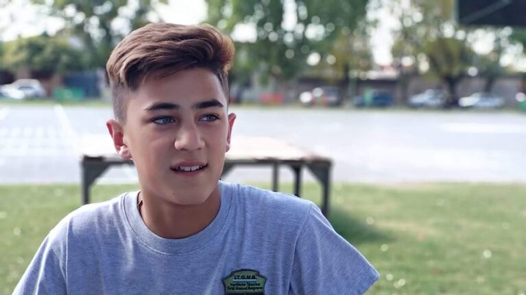 Luciano tenía 16 años y había "salido" por tercera vez en su vida.